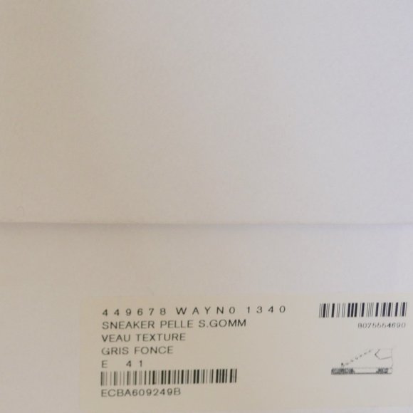 NWT BALENCIAGA MENS ARENA HITOP LEATHER SNEAKERS US 8 EU 41 - Picture 9 of 9